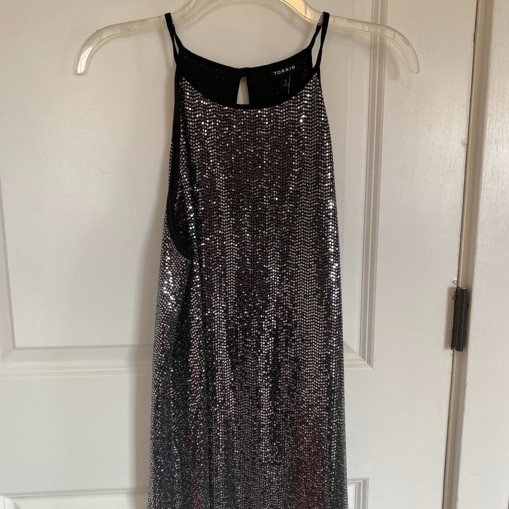 Torrid Sequin Halter Top